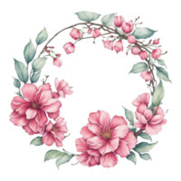 Ai Generated, Watercolor Flower png