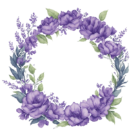 Ai Generated, Watercolor Flower png