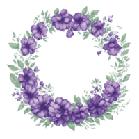 Ai Generated, Watercolor Flower png