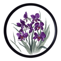 Ai Generated, Watercolor Flower png