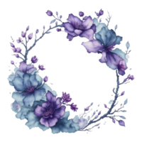 Ai Generated, Watercolor Flower png