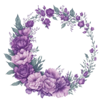 Ai Generated, Watercolor Flower png