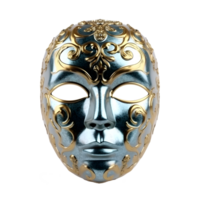 elegante carnevale maschera isolato su trasparente sfondo, generativo ai png