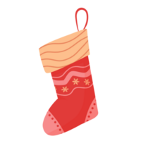 Weihnachten Socke Geschenk von Santa Klausel png