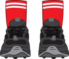 soccer shoes cartoon png