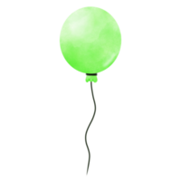 Balloon watercolor cartoon element illustration png