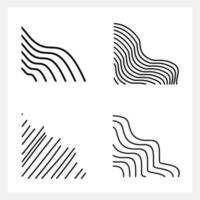 abstract line element vector