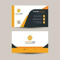 Creative business card template vector
