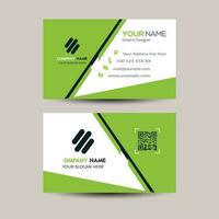 Creative business card template vector