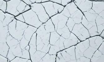 Dry and broken white soil vector background , texture of dry and dehydrated ground surface with cracks