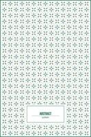 abstract pattern within dashed rhombus vector