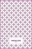 symmetrical rhombus pattern for classic background vector