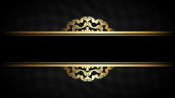 Premium card with gold elements