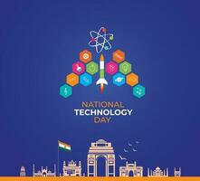 National Technology Day. India Technology Day Concept. Vector illustration.