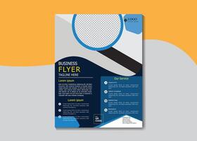 Flyer Vector template. Business brochure. Editable A4 poster for design, Corporate Office, education, presentation, website, magazine