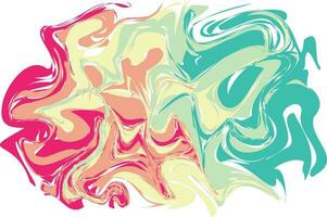 Rainbow Abstract Liquify Element vector