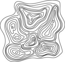 Line Topography Element vector