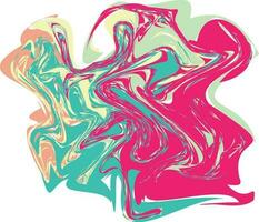 Rainbow Abstract Liquify Element vector