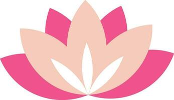 A Pink Lotus Flower vector