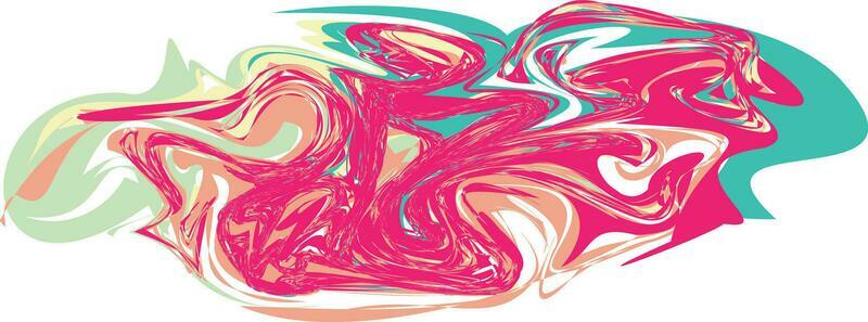 Rainbow Abstract Liquify Element