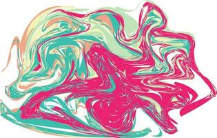 Rainbow Abstract Liquify Element vector