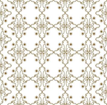 indonesio batik modelo vector