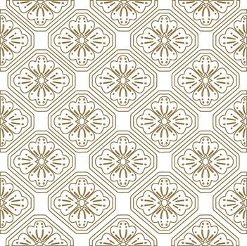 indonesio batik modelo vector