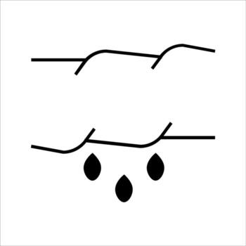 WRING AS NEEDED Editable and Resizeable Vector Icon