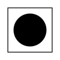 TUMBLE DRY NO HEAT Editable and Resizeable Vector Icon