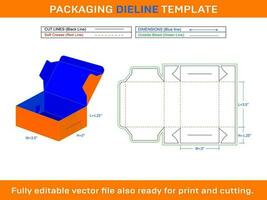 Classic Box, Storage Box, Shipping Box, Dieline Template, SVG, Ai, EPS, PDF, DXF, JPEG, PNG vector