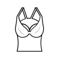 BIKINI Editable and Resizeable Vector Icon