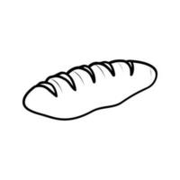 BAGUETTE Editable and Resizeable Vector Icon