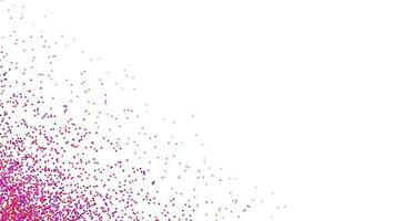 Rose gold falling particles vector confetti