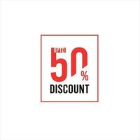 50 Discount Icons, 50 Discount Vector, up to 50 off vector