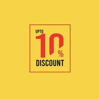 10 Discount Icons, 10 Discount Vector, up to 10 off vector