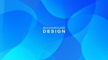 Abstract gradient blue geometric background. Dynamic shape composition. Vector illustration