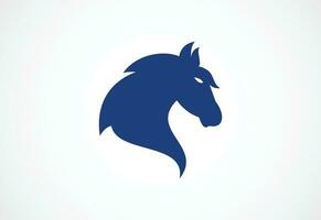 Creative Horse head logo design vector design template