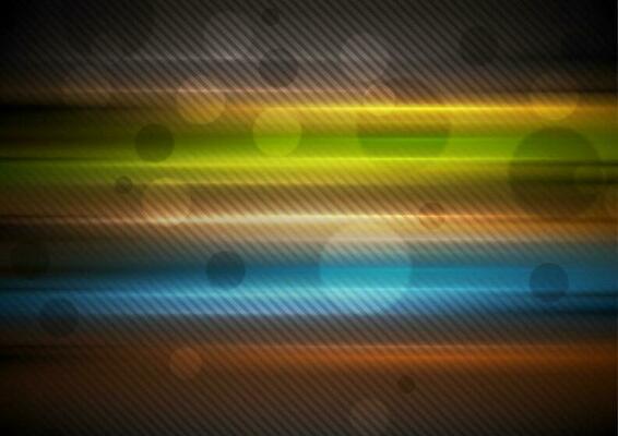 Colorful glowing stripes abstract background