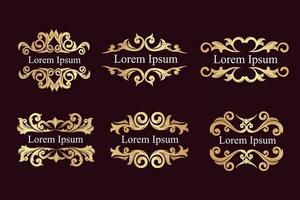 Vector set of engraving ornament frame template design elements Premium Quality and Satisfaction Guarantee Label, antique and baroque frames Old texture