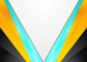 Abstract bright modern tech corporate background vector