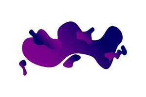 gradient fluid abstract background design vector