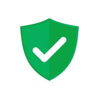 Check Mark vector. Verified Badge icon. Tick. Check Mark icons. Check Mark Next to Social Media Profile Picture. Shield verified badge simple sign. vector