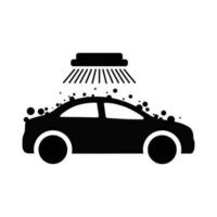 Car Wash icon. Automatic car wash. Cleaning car vector design. Car Wash simple sign. Car Wash icon design illustration. Car Washing and cleaning.