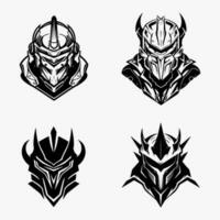 Armored Identity  Unleash the essence of resilience and fortitude in your brand with an impactful logo featuring an intricate armor illustration. vector