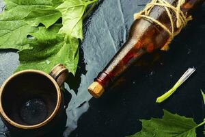 Datura medicinal tincture. photo