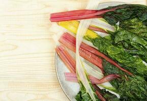 Sauteed swiss chard photo