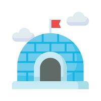 An amazing vector of igloo in modern style, ready to use icon