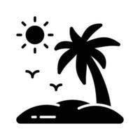 Beautiful vector of palm tree in modern style, easy to use in web, mobile apps and all presentation projects