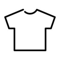 T-shirt line icon. vector