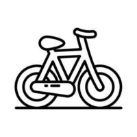 Bicycle icon design in modern style, pedal bike vector design